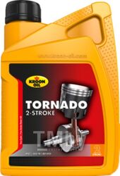 Масло моторное Tornado 1L Синтетическое масло для 2-тактных бензиновых двигателей (API TC, JASO FD, ISO-L-EGD, Husqvarna, Piaggio Hexagon) KROON-OIL 02225