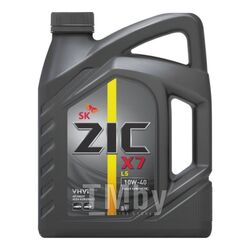 Моторное масло ZIC X7 LS 10W30 (4L) API SM, ACEA C3/A3/B3/B4, MB 229.31, VW 502.00/505.00, LL-01 162649