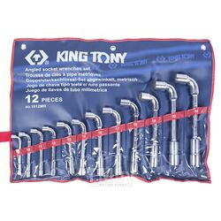 Набор торцевых L-образных ключей KING TONY 8-24 мм, 12 предметов 1812MR