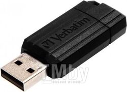 USB Flash Verbatim PinStripe 128GB (черный)