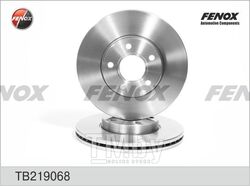 Диск тормозной Ford Focus II 04-, Focus C-Max 03-07, C-Max 07-, Volvo C30 06-, C70 06-, S40 04-, V50 04- 278x25x5, Передний FENOX TB219068