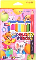Набор цветных карандашей Darvish DV-10476 (12шт)