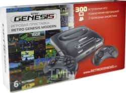 Игровая приставка Retro Genesis Sega Modern 300 игр + 2 джойстика