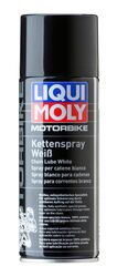 Белая цепная смазка д/мотоц. Motorbike Kettenspray weiss (0,4л) LIQUI MOLY 1591