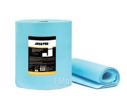 Трехслойные очищающие бумажные салфетки, синие,36х38, рулон 500шт, JETA PRO 5850367