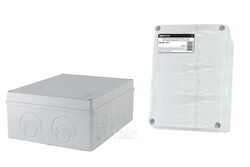 Распаячная коробка ОП 240х195х90мм, крышка, IP44, кабельные ввода d28-3 шт., d37-2 шт., TDM SQ1401-1271