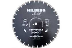 Диск алмазный по асфальту Hilberg Laser 500*11*25.4/12 mm