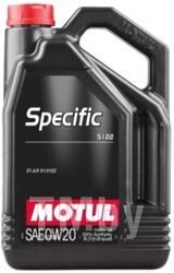 Моторное масло MOTUL 0W20 (5L) SPECIFIC 5122 107339