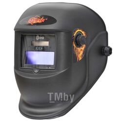 Сварочная маска SKIPER 6000X-PRO (в сборе) LED, фильтр(1/1/1/2; 90х35мм;DIN 4/9/13, шлиф)