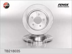 Диск тормозной Ford Focus II 04-, Focus C-Max 03-07, C-Max 07-, Volvo C30 06-, C70 06-, S40 04-, V50 04- 280x11x5, Задний FENOX TB218035