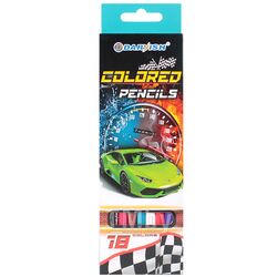 Набор цветных карандашей Darvish Машинка / DV-1073-18 (18шт)