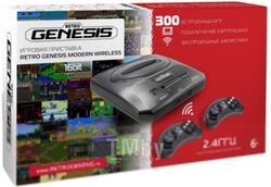 Игровая приставка Retro Genesis Sega Modern Wireless 300 игр + 2 джойстика