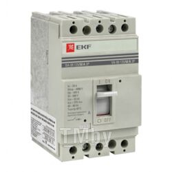 Выключатель автоматический ВА-99 125/50А 3P 25кА EKF PROxima mccb99-125-50