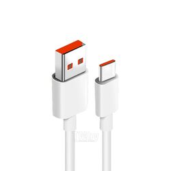 Кабель USB - USB Type-C (1,0m) "Xiaomi" [BHR6032GL] White, 6A