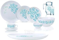 Набор столовой посуды Luminarc Diwali Frescura Turquoise Q7823 (46пр)