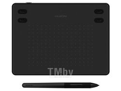 Графический планшет Huion RTE-100 Black перо/5080LPI/300 PPS/8192 уровней нажатия/раб.пов. 121,9*76,2/USB-A