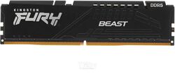 Оперативная память 32GB PC-41600 DDR5-5200 Kingston Fury Beast (KF552C40BB-32) Black CL-40
