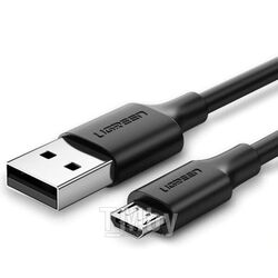Кабель UGREEN USB 2.0 A to Micro USB Cable Nickel Plating 1m US289 (Black) (60136)
