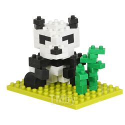 Ластик "IWAKO BLOCKS Panda", блистер ER-GLB311