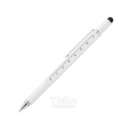 Ручка многофункц. "P221.553" метал., 5 функц., белый/серебристый, стерж. синий Xindao