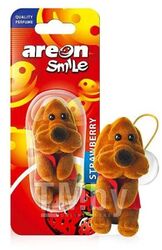 Ароматизатор SMILE в виде игрушки Strawberry AREON ARE-ASB04