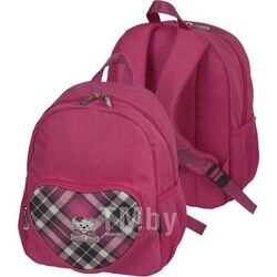 Рюкзак "Мишки" 31х24х16, дошкольный, текстильный, 1 отделение, 3 кармана, розовый, deVente 7031008