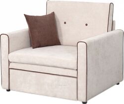 Кресло-кровать Мебельград Скаут Стандарт (торонто светло-бежевый/торонто коричневый)