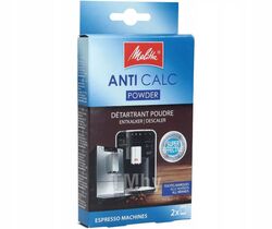 Порошок для полностью автоматических кофемашин Melitta Anti Calc Powder 2x40g 4006508178582