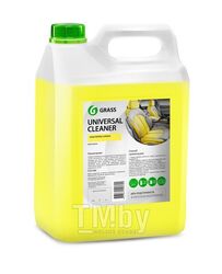 Очиститель обивки Universal Cleaner: универсальный моющий состав для очистки салона автомобиля от любых загрязнений (аналог ATAS VINET), расход 50-100 г/л воды, 5 кг GRASS 125197