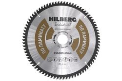 Диск пильный Hilberg серия Industrial Ламинат 230x80Тx30 mm HL230