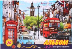 Альбом для рисования Darvish Лондон / DV-12695-2