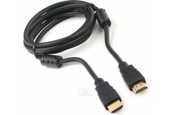 Кабель Cablexpet HDMI CCF2-HDMI4-6, 1,8м, v2.0, 19M/19M, черный, позол.разъемы, экран, 2 ферр кольц