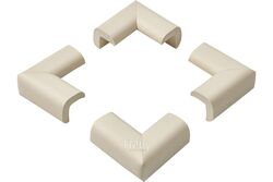 Мягкие накладки-протекторы для мебели (24*8*50 мм) 4 шт. Halsa HLS-S-107W