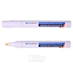 Маркер-краска белый на масляной основе Darvish DV-2754-06