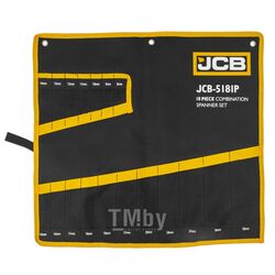Органайзер тканевый для набора ключей 18пр. JCB JCB-5181P-P