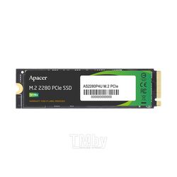 Накопитель SSD Apacer AS2280P4U 256GB (AP256GAS2280P4U-1) (M.2, PCI Express 3.0 x4, 3D TLC NAND, скорость чтения/записи: 3500/1200MB/s)