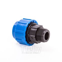 Муфта соед. с нар. рез. для п/э Ду 25x1/2" Lammin Lm34003025015