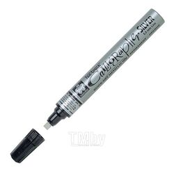 Маркер для каллиграфии "Pen-Touch Calligrapher" 5.0 мм, серебряный Sakura Pen XPFKC53