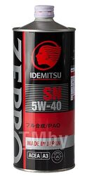 Масло моторное IDEMITSU ZEPRO RACING SN 5W-40 1L Синтетическое API SN ACEA A3 IDEMITSU 3585054