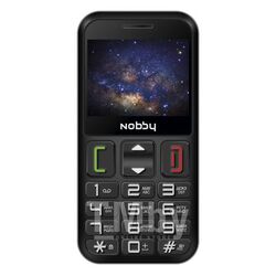 Мобильный телефон Nobby 240B Black/Grey