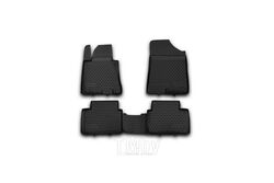 Комплект резиновых автомобильных ковриков в салон HYUNDAI i30, 2012-> 4 шт. (полиуретан) NOVLINE NLC2051210H