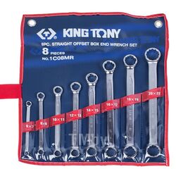 Набор накидных ключей KING TONY 6-22 мм 8 предметов 1C08MR