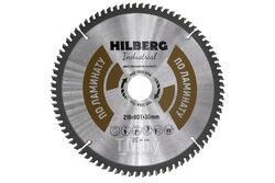 Диск пильный Hilberg серия Industrial Ламинат 216x80Тx30 mm HL216