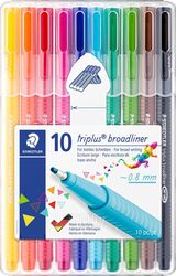 Набор лайнеров Staedtler Триплюс 338 SB10 (10шт)