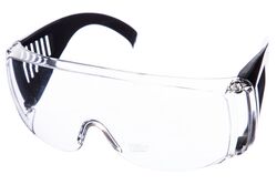 Очки защитные с дужками прозрачные CHAMPION C1009