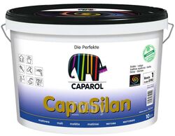 Краска Caparol CapaSilan 2,5 л., 1 база, силиконовая B1, 2.5л, шт. водно-дисперсионная