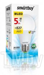 Светодиодная (LED) Лампа A60-09W/3000/E27 Smartbuy
