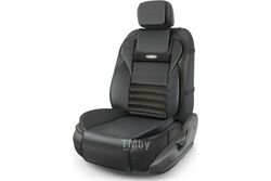 Накидка на сиденье Multi Comfort, анатомическая, 6 упоров, 3 предмета, материал экокожа, чёрный AUTOPROFI MLT-320G BK