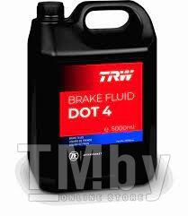 Жидкость тормозная 5л - DOT 4 для авто c ABS TRW PFB405SE