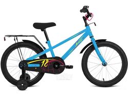 Детский велосипед с ручкой Forward Meteor 14 2023 / IB3FF1125LBUXXX (голубой)